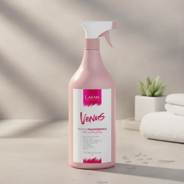 Fluido Enzima Transdérmica Lipoplastia Lakma Venus 1L – Redução de